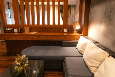 Deluxe Double Room with Balcony and Sea View — View Point Resort